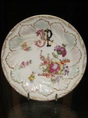 A saucer from the Marshal’s dinner service