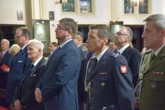 Honorowi goście podczas uroczystości w kościele garnizonowym pw. św. A. Boboli w Londynie